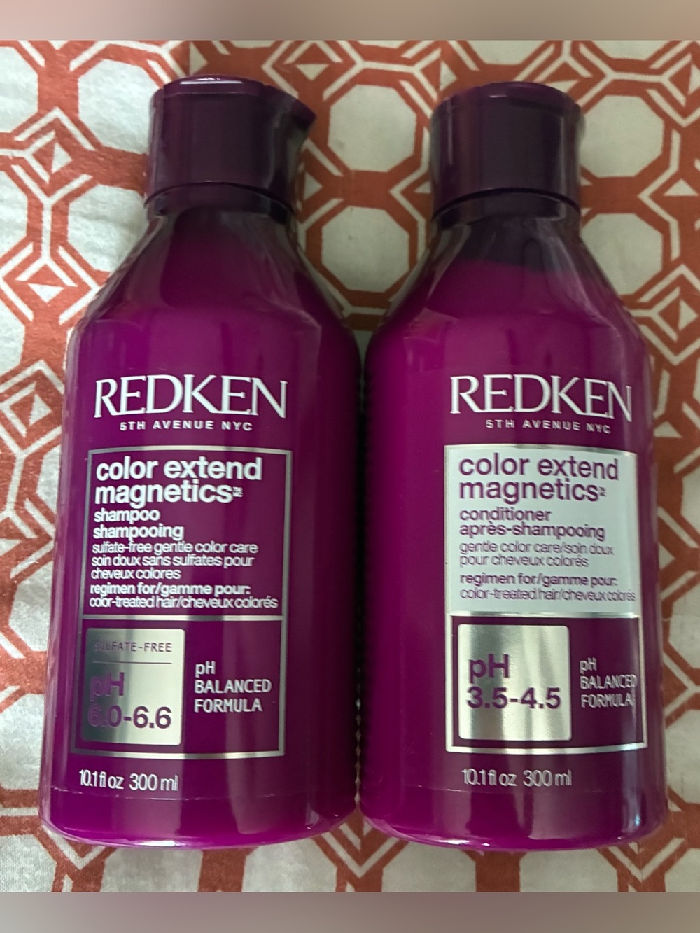 Redken Color Extend Magnetics Shampoo Conditioner Set 10.1 oz NEW